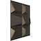 Ekena Millwork 19 5/8in. W x 19 5/8in. H Stratford EnduraWall Decorative 3D Wall Panel Covers 2.67 Sq. Ft. WP20X20STDST - alternate 6
